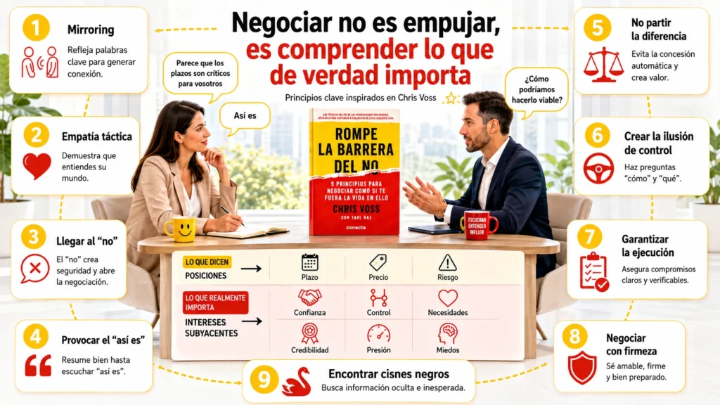 Rompe la barrera del no